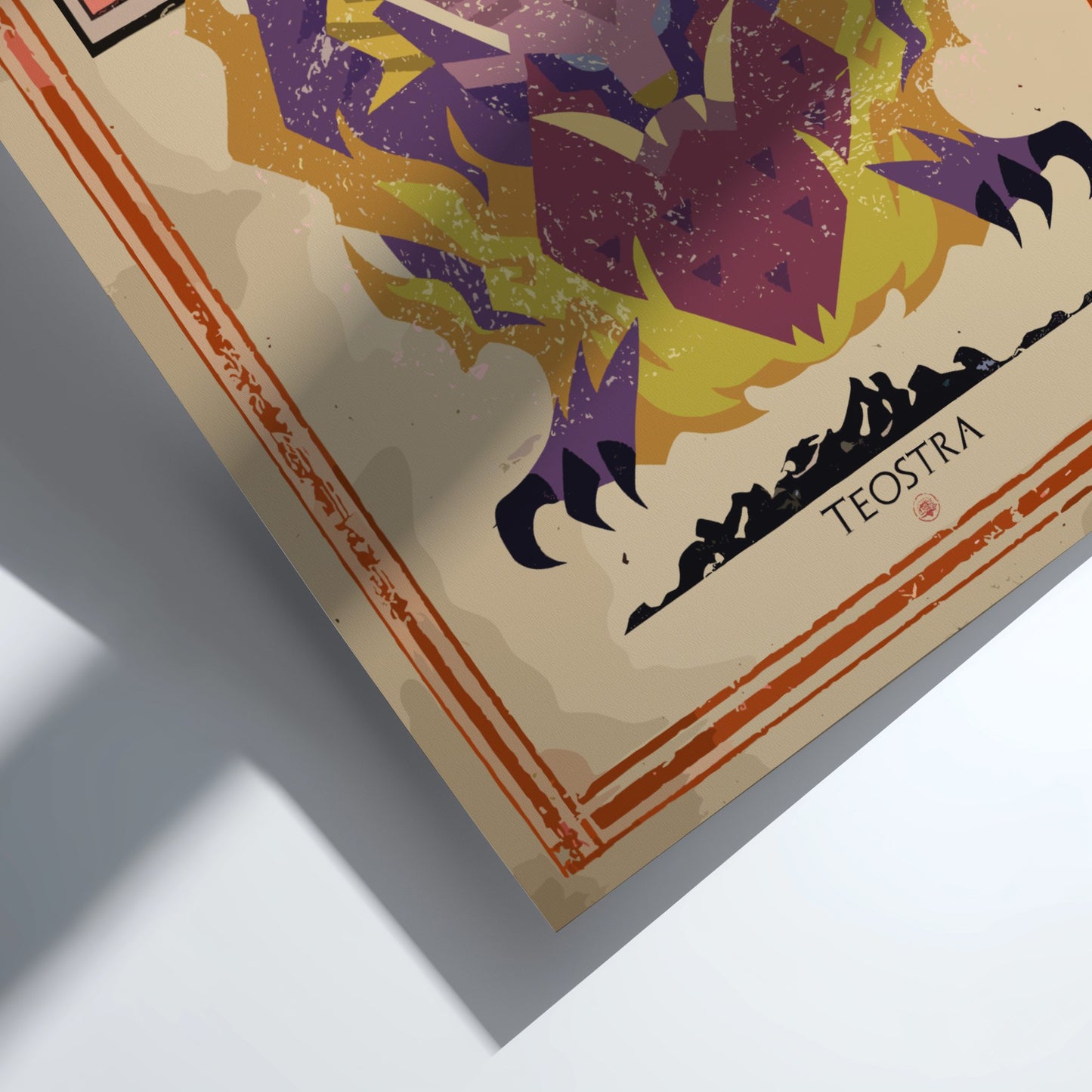 Teostra Poster - Monster Hunter Wall Art Print