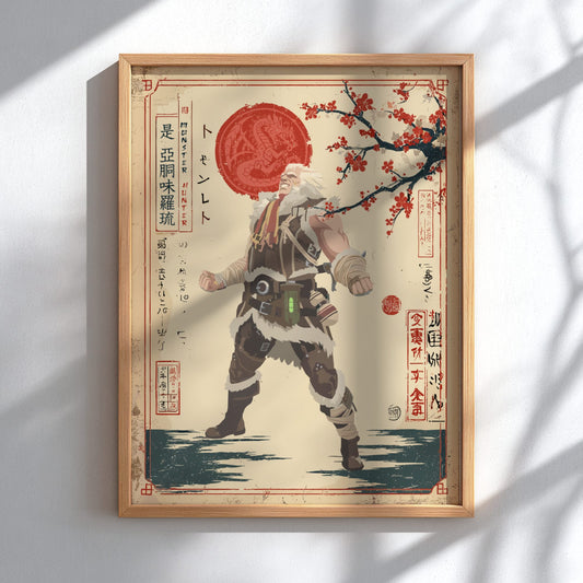 The Admiral Poster - Monster Hunter World Wall Art Print