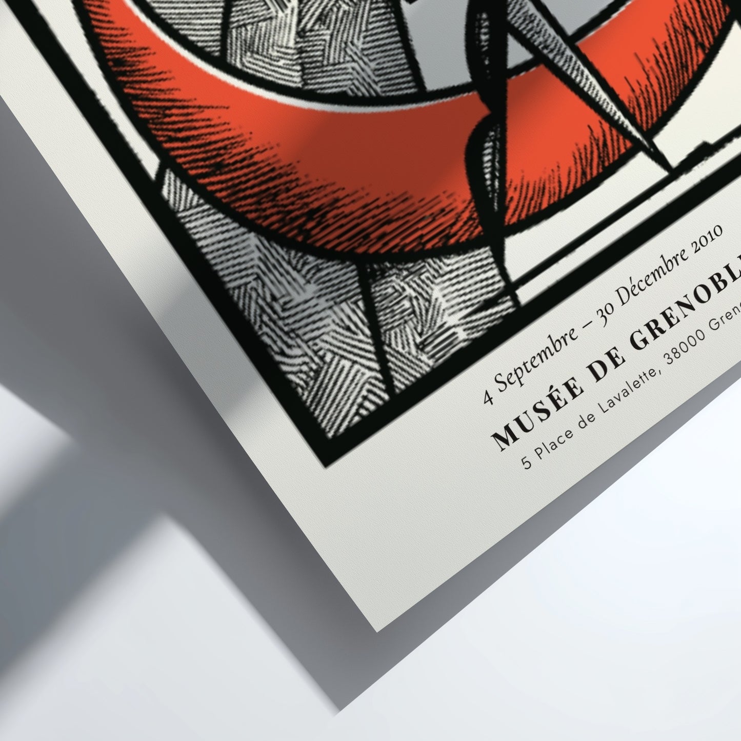 Picasso inspired poster featuring The Bullfighter in bold colors and modern style