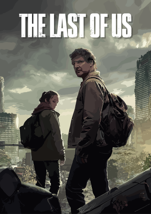 Affiche The Last of Us – Art du jeu post-apocalyptique