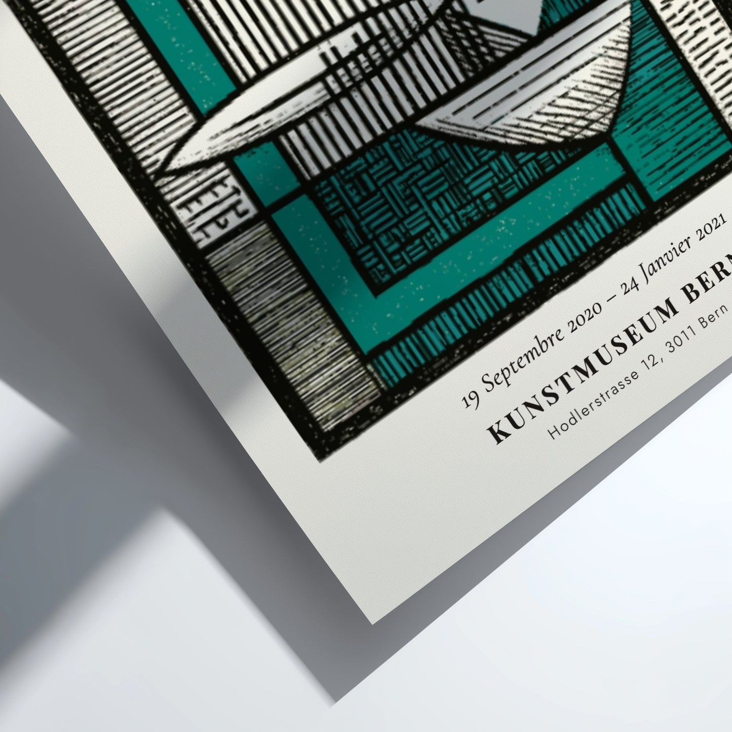 Picasso inspired poster featuring The Weaver in vibrant colors and geometric shapes