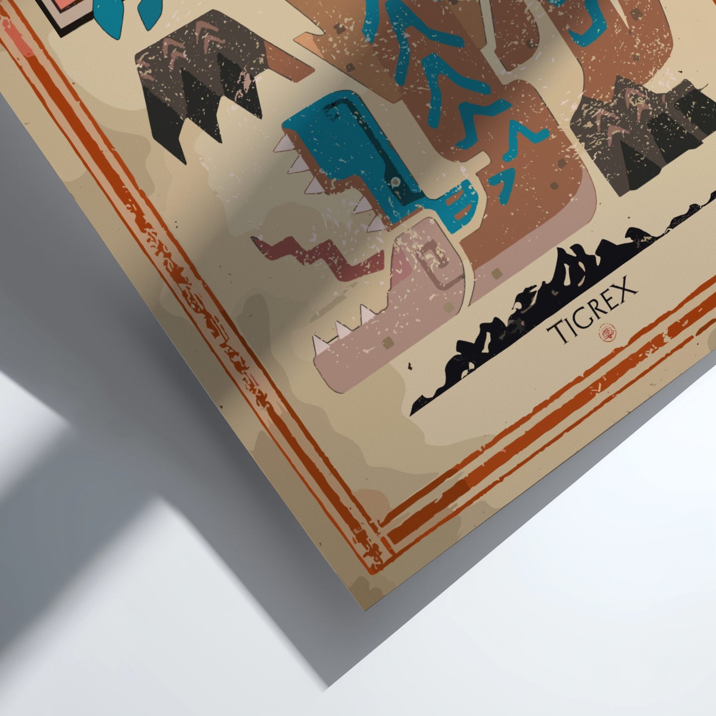 Tigrex Poster - Monster Hunter Wall Art Print