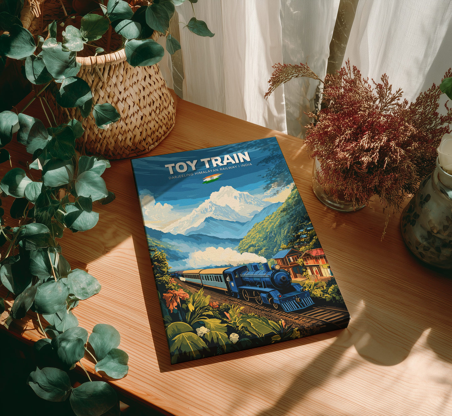 Toy Train Canva Mockup