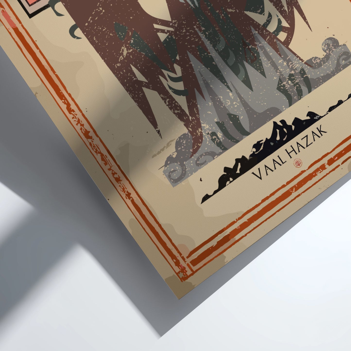 Vaal Hazak Poster - Monster Hunter World Wall Art Print