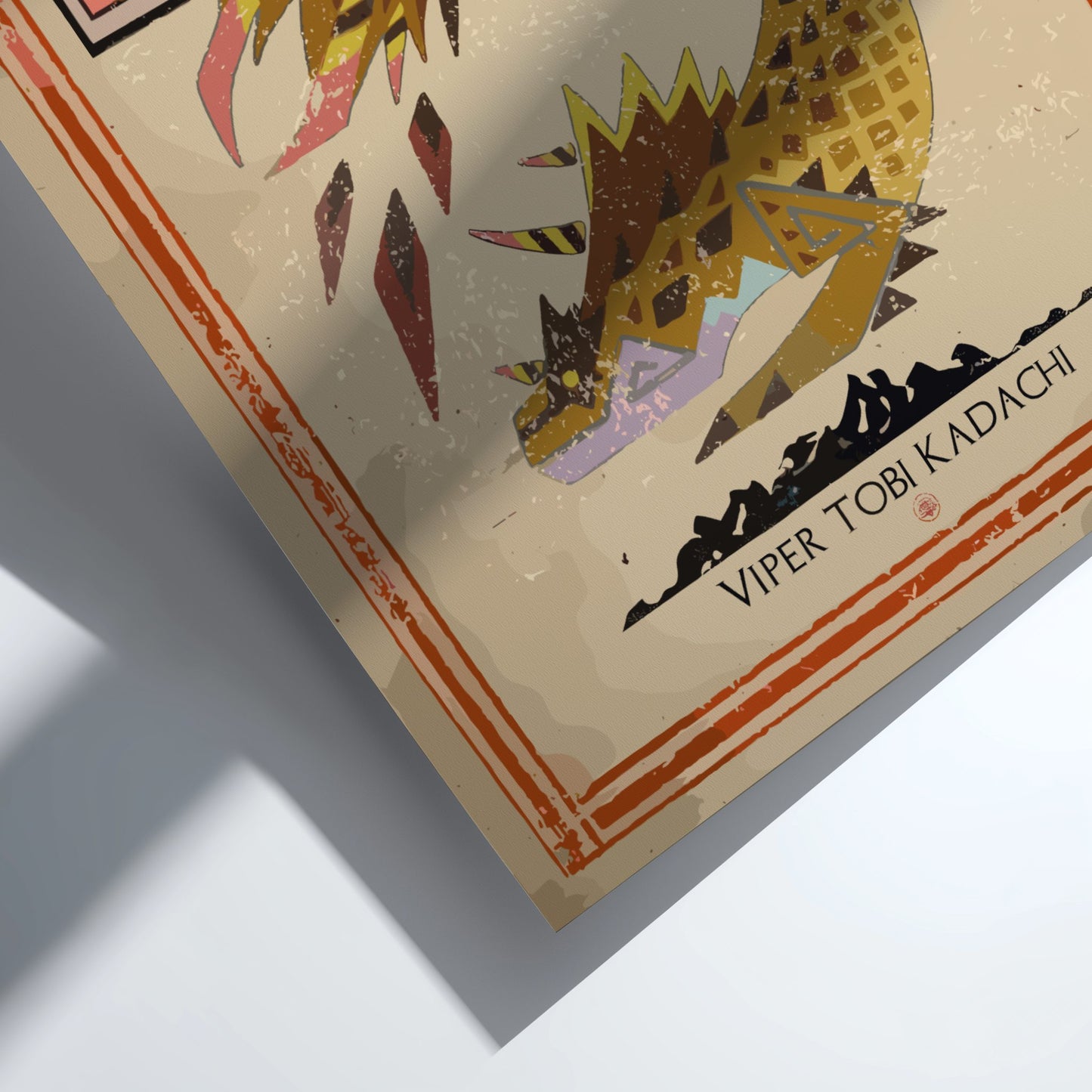 Viper Tobi-Kadachi Poster - Monster Hunter World: Iceborne Wall Art Print