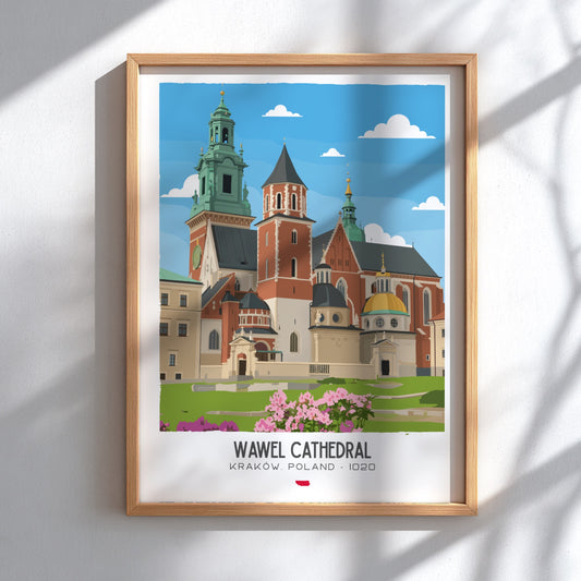 Wawel Cathedral Krakow Art - The Royal Coronation Masterpiece Wall Print