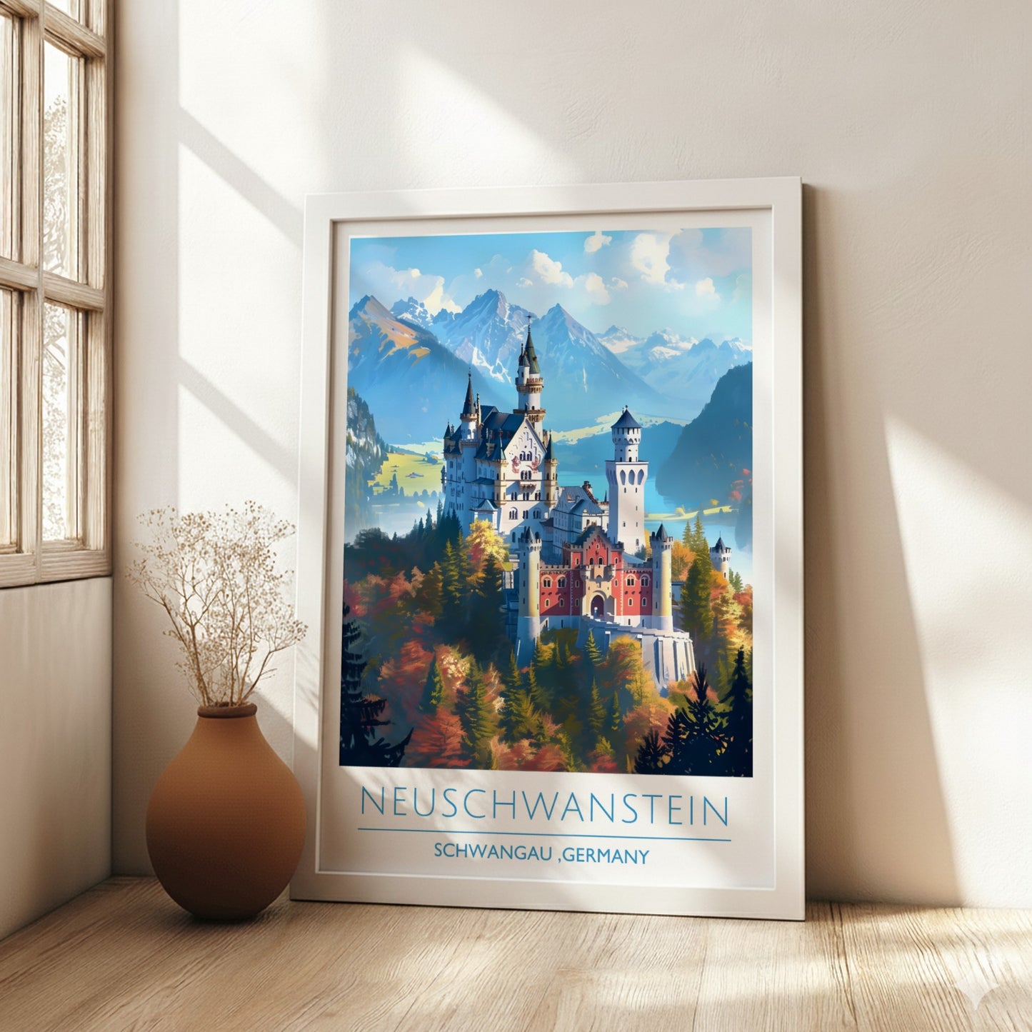 Neuschwanstein, Germany: The Pinnacle – Modern Travel Art
