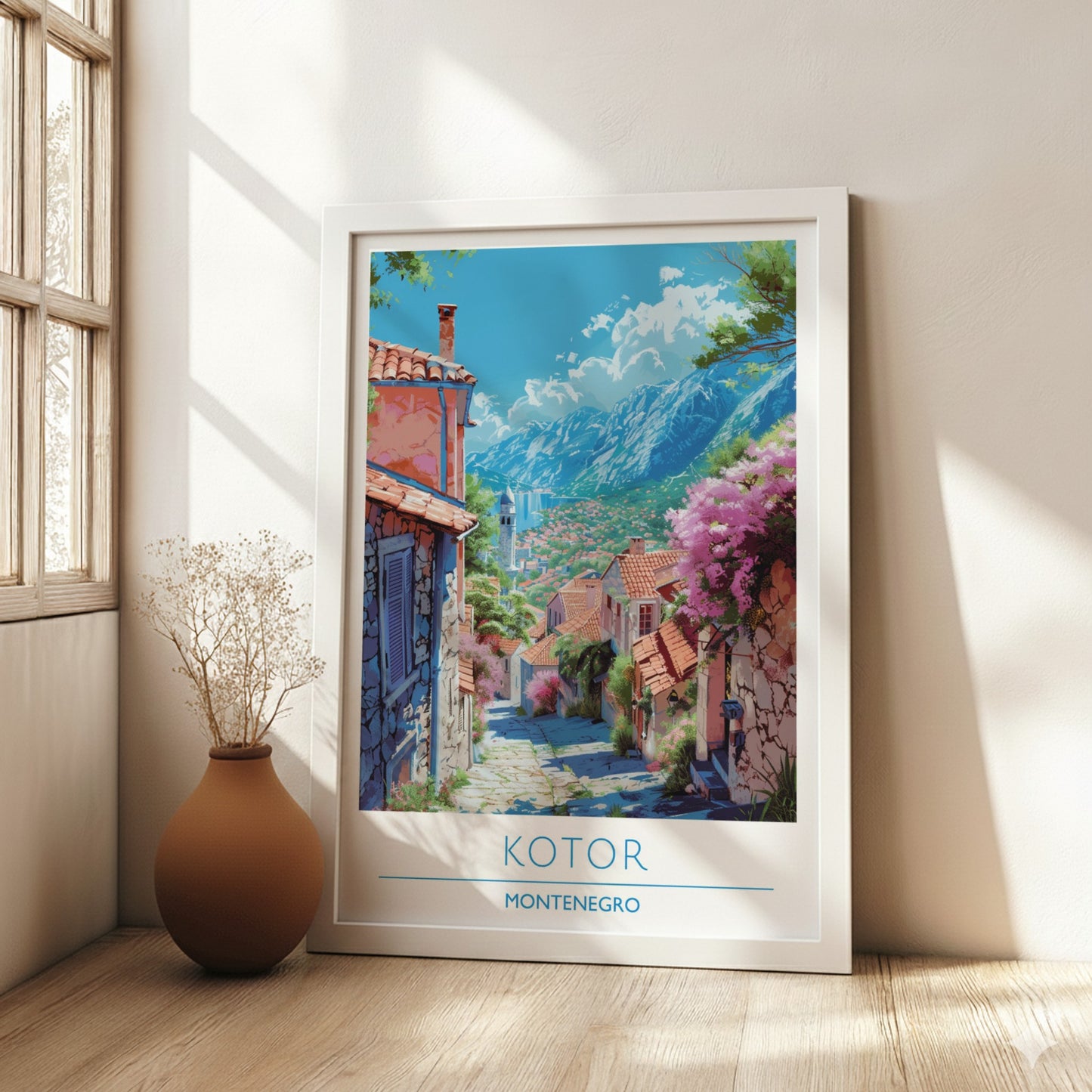Kotor, Montenegro: The Fjord – Modern Travel Art