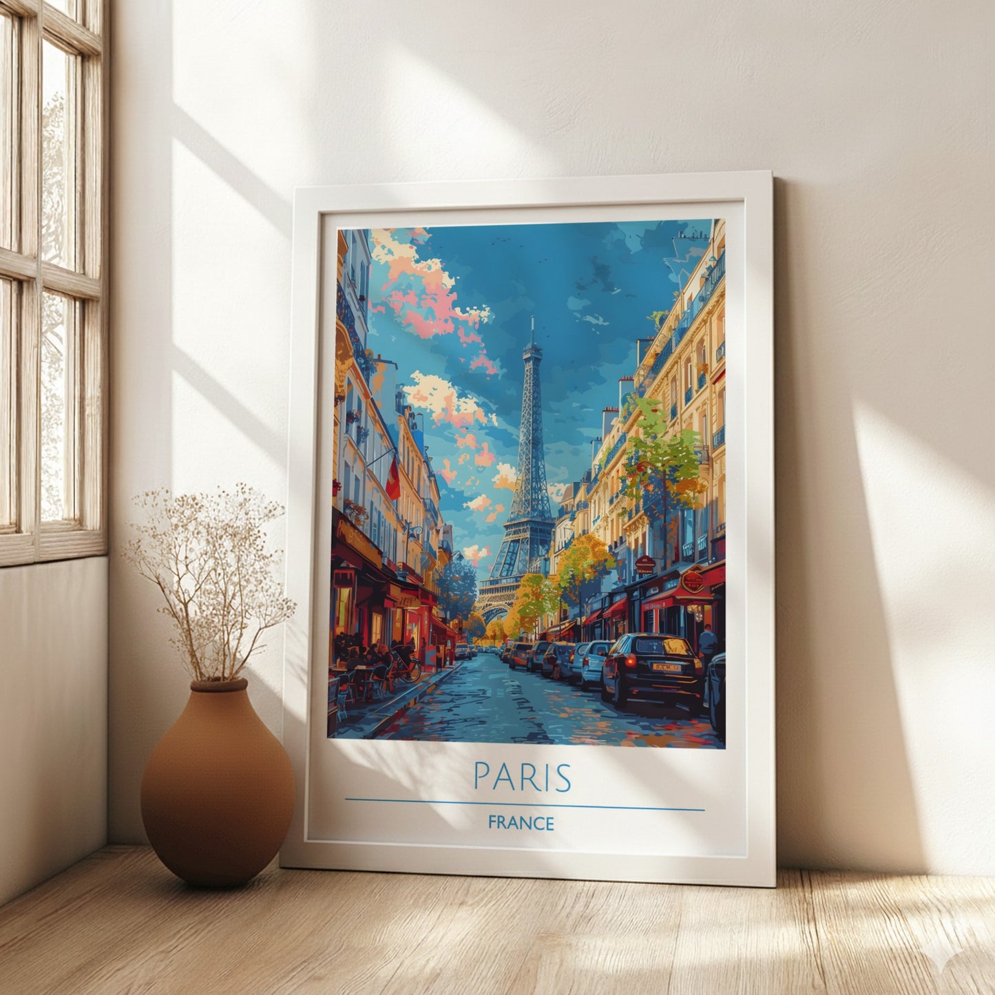 Paris, France: The Luminance – Modern Travel Art