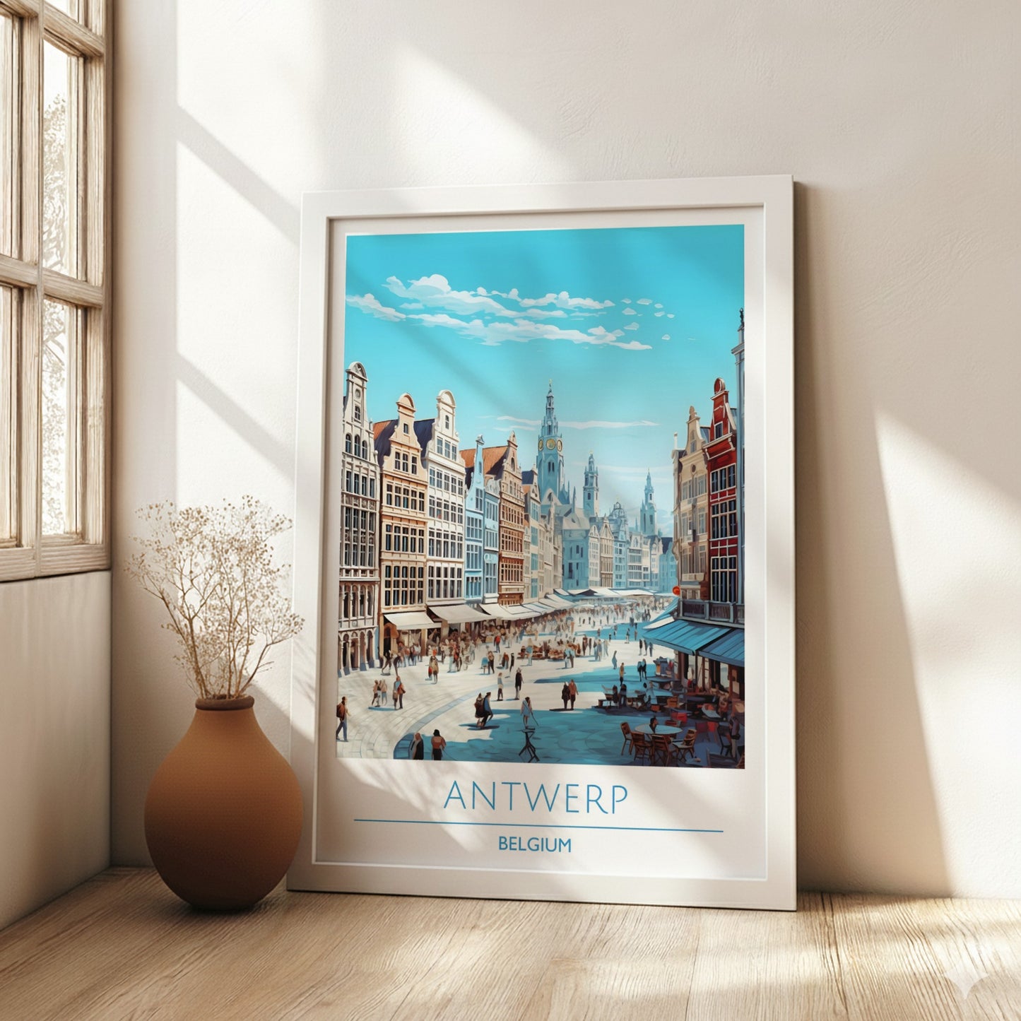 Antwerp, Belgium: The Facet – Modern Travel Art