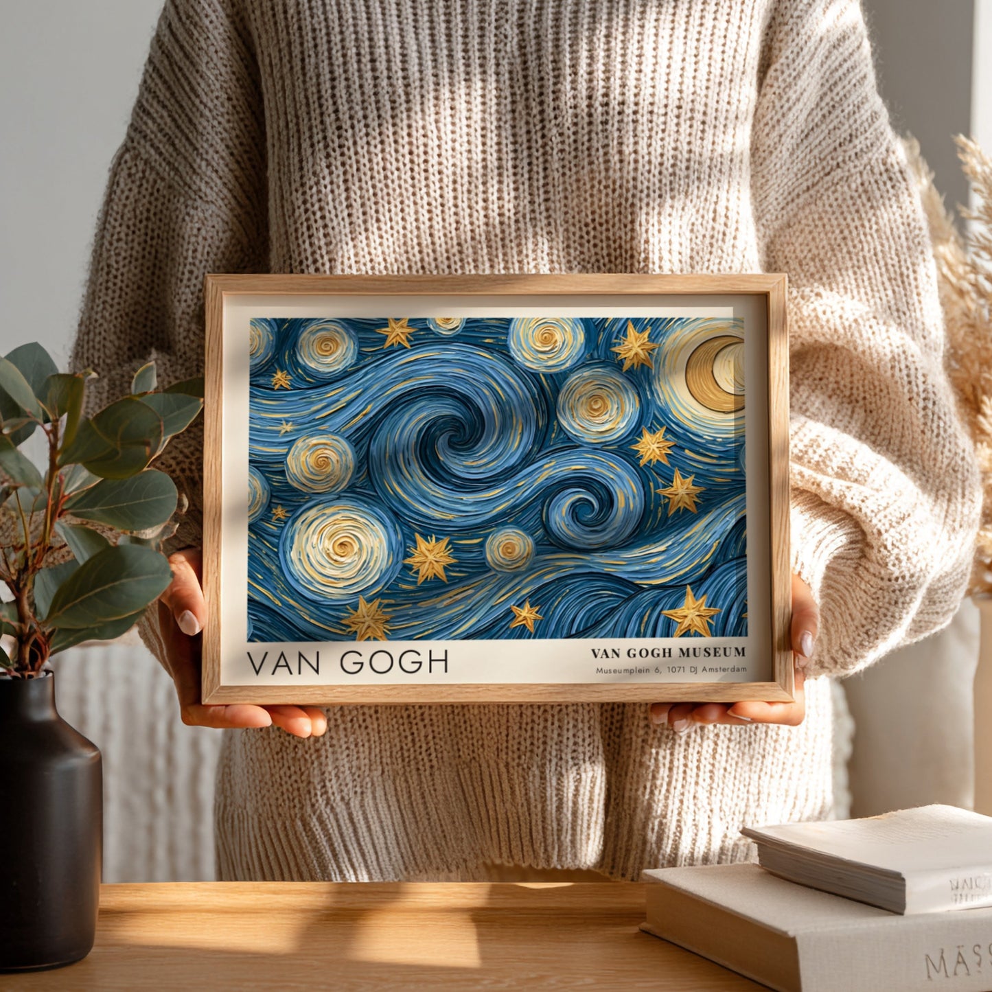 Wildflower Meadow Poster - Van Gogh Art Print