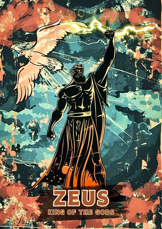 Dieu grec Zeus - Dieu du tonnerre
