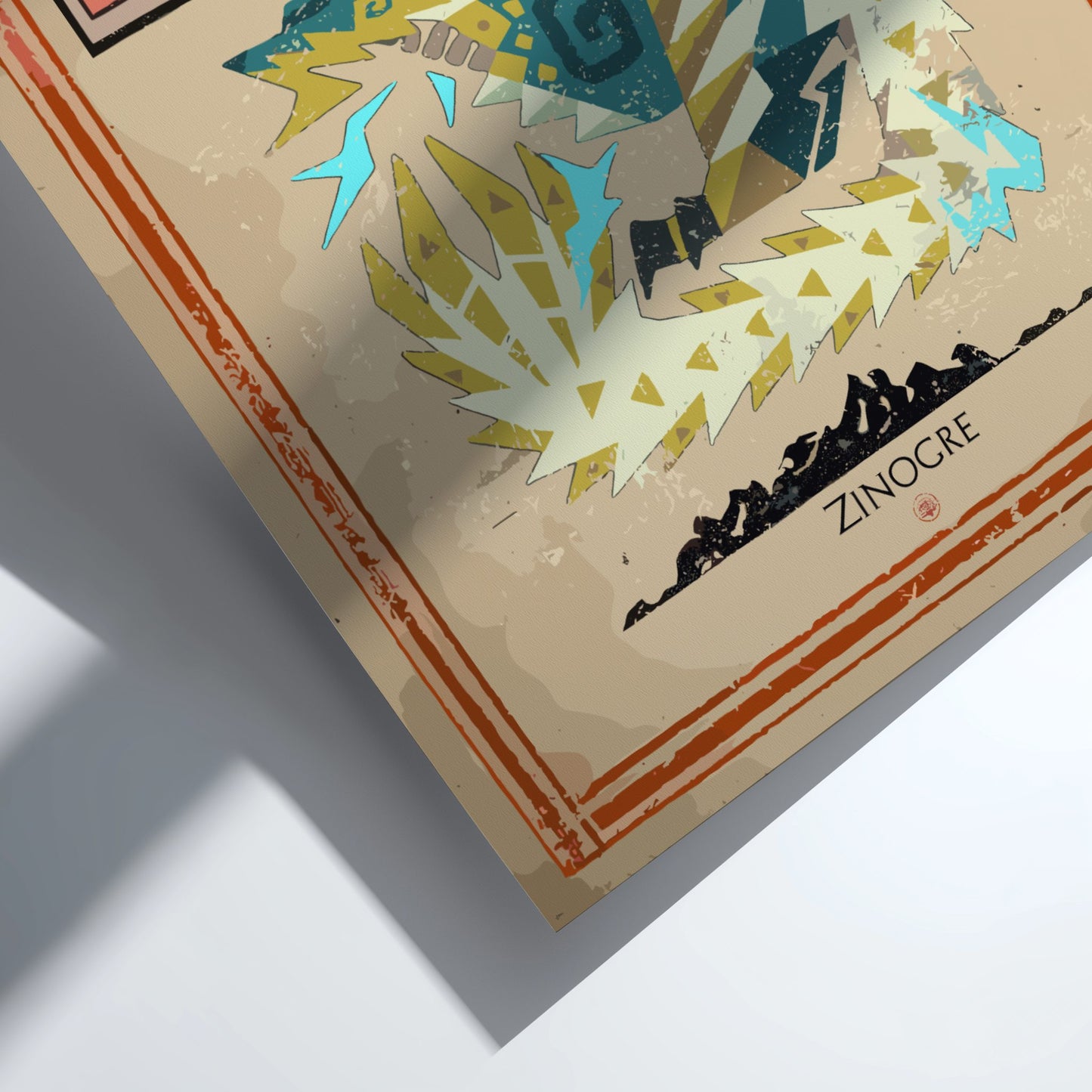 Zinogre Poster - Monster Hunter Wall Art Print