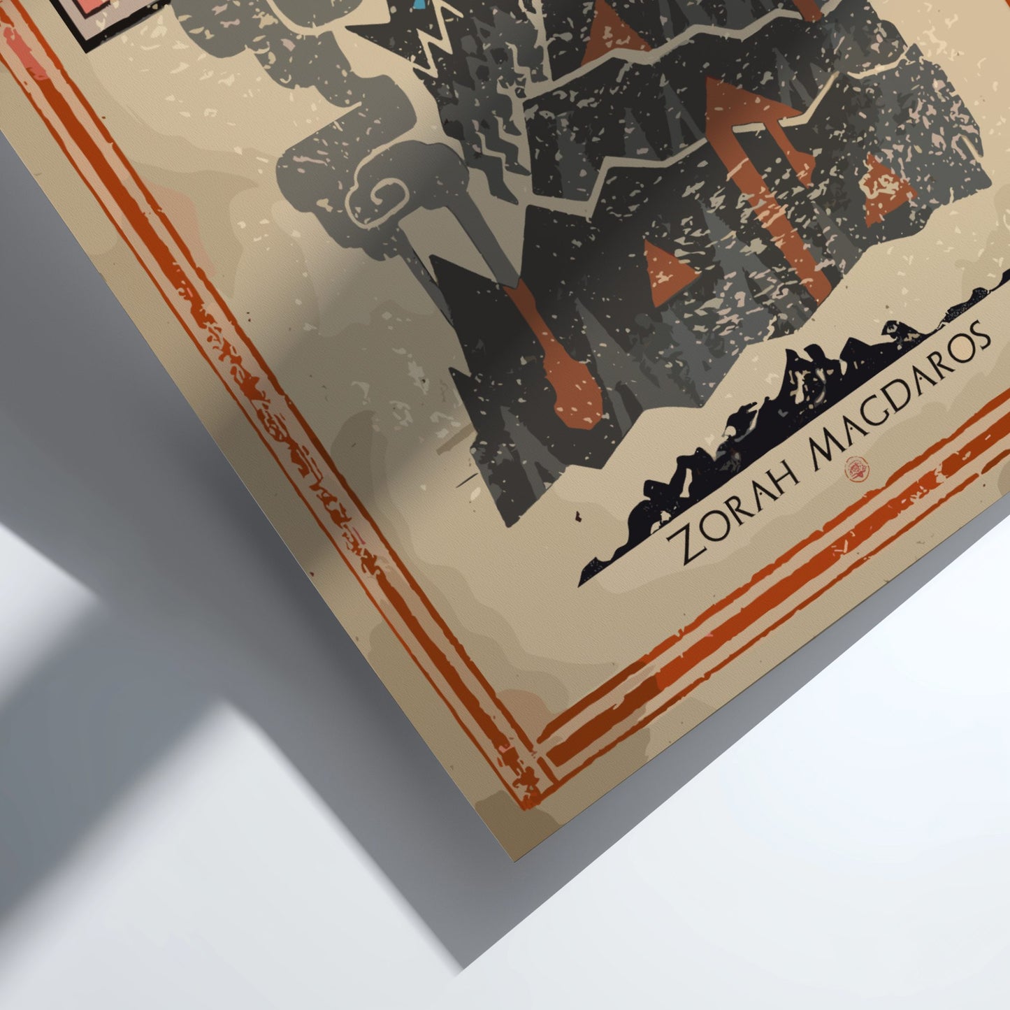 Zorah Magdaros Poster - Monster Hunter World Wall Art Print