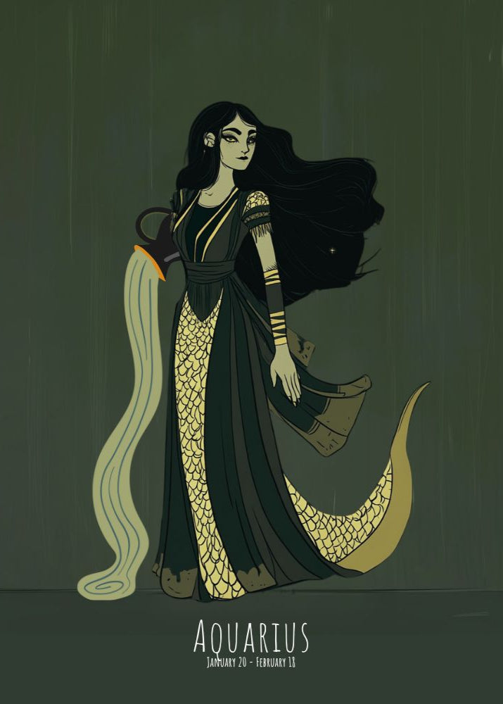 zodiac sign poster