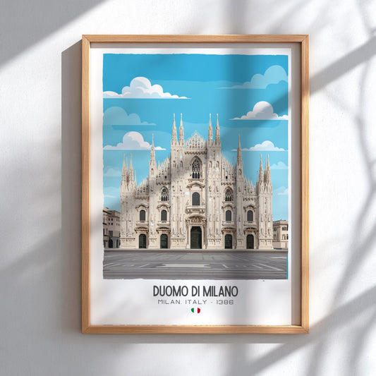 Duomo di Milano Art - The Gothic Spires Masterpiece Wall Print