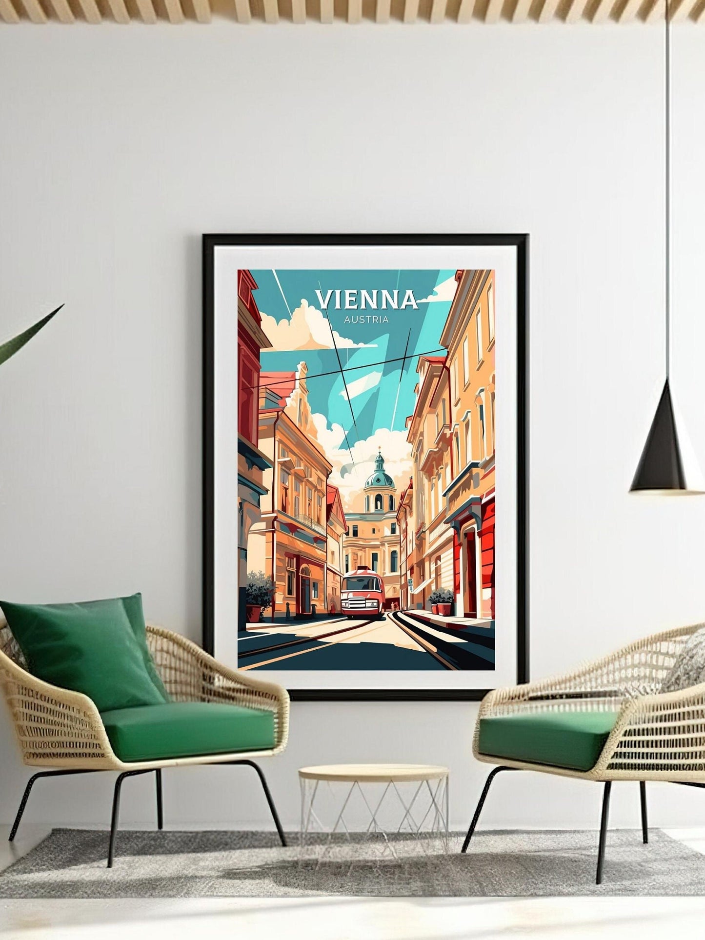 Vienna Poster | Vienna Print | Vienna Illustration | Vienna Wall Art | Vienna Austria Print | Vienna Home Decor | Wall Hangings ID 066