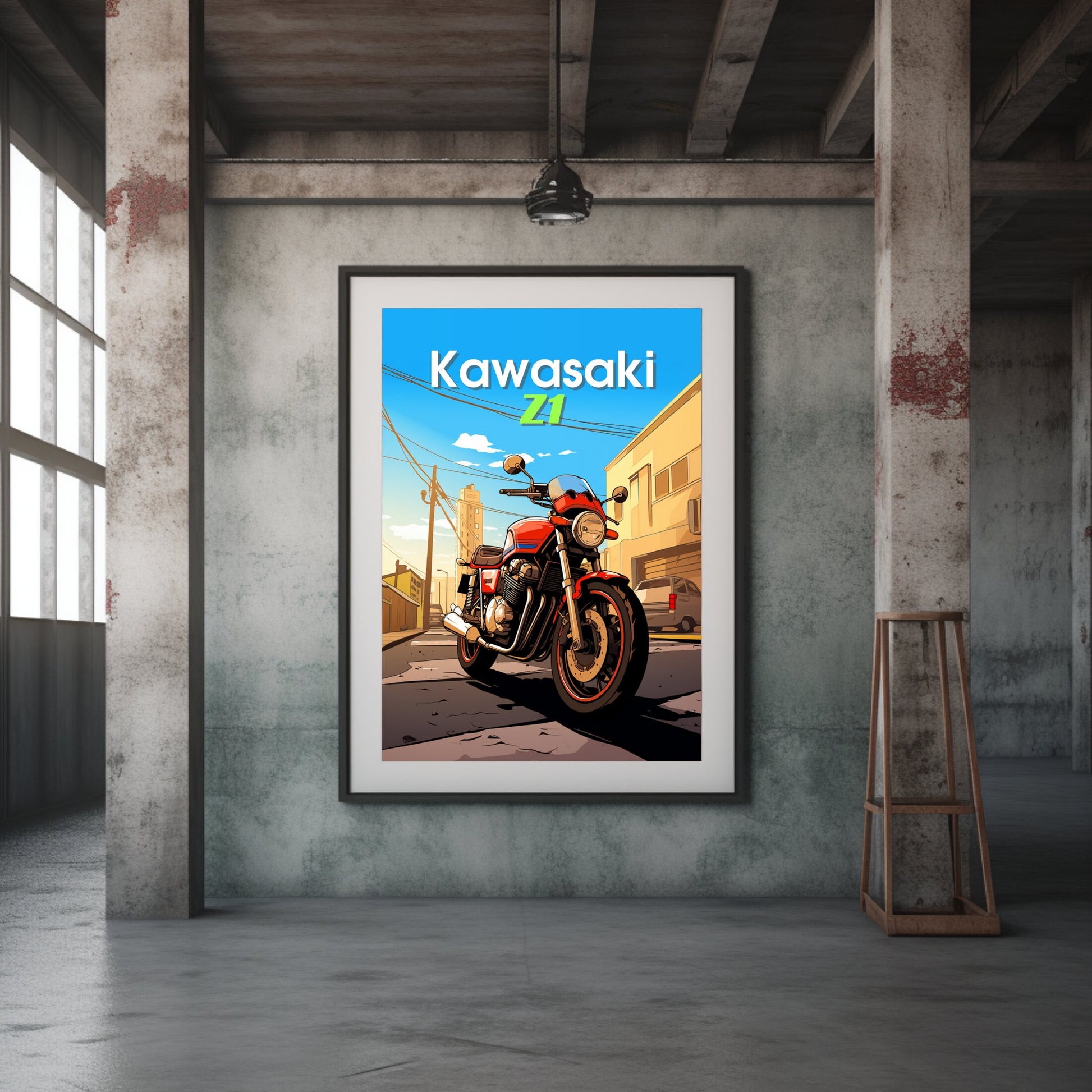Kawasaki Z1 Print