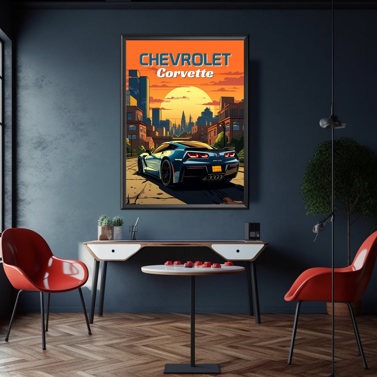 Chevrolet Corvette C7 Poster