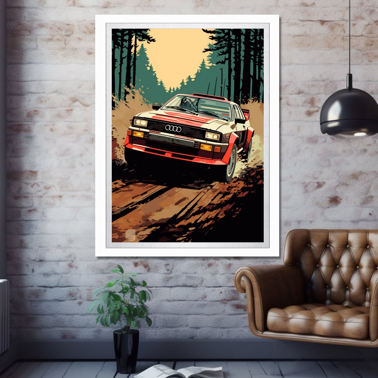 Audi Quattro Poster