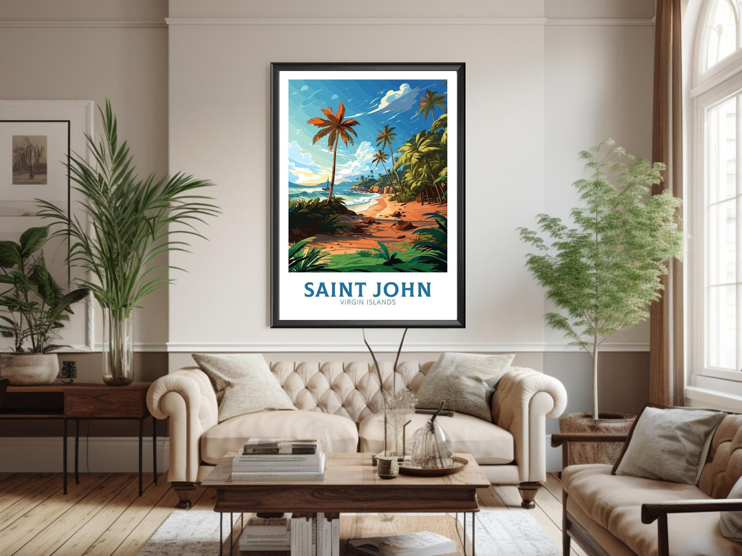 Saint John Island Print