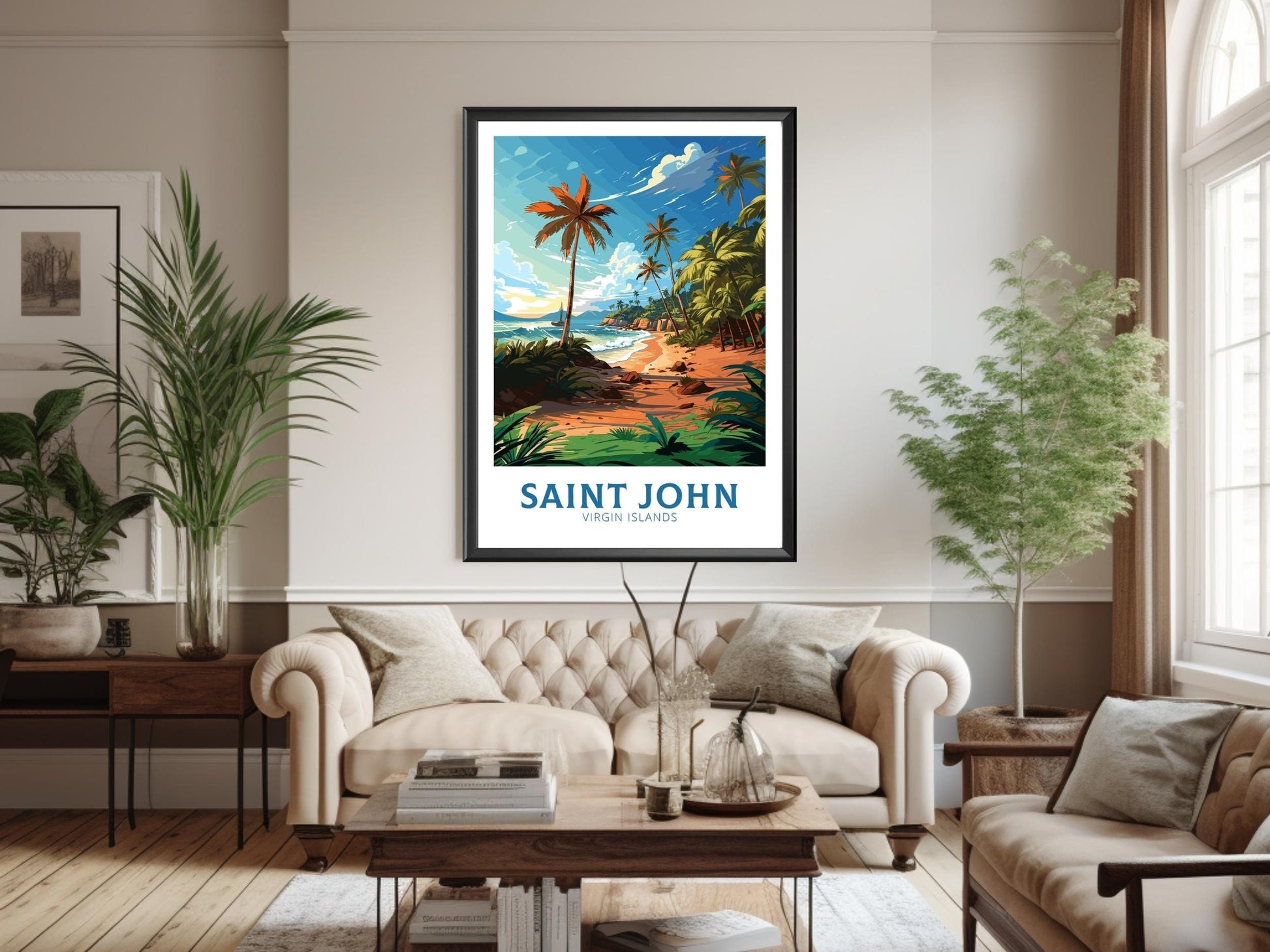 Saint John Island Print