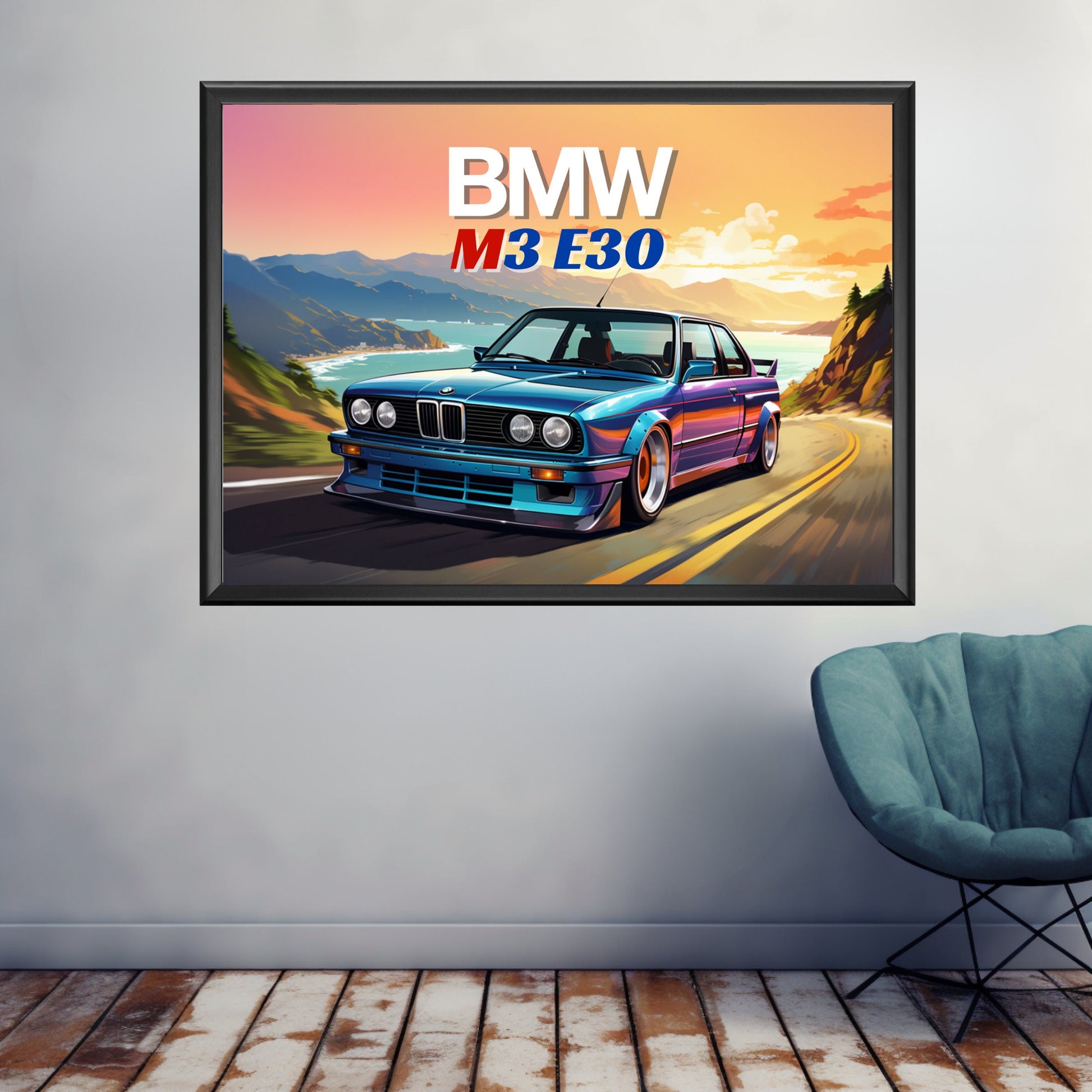 1980s BMW M3 E30 Print