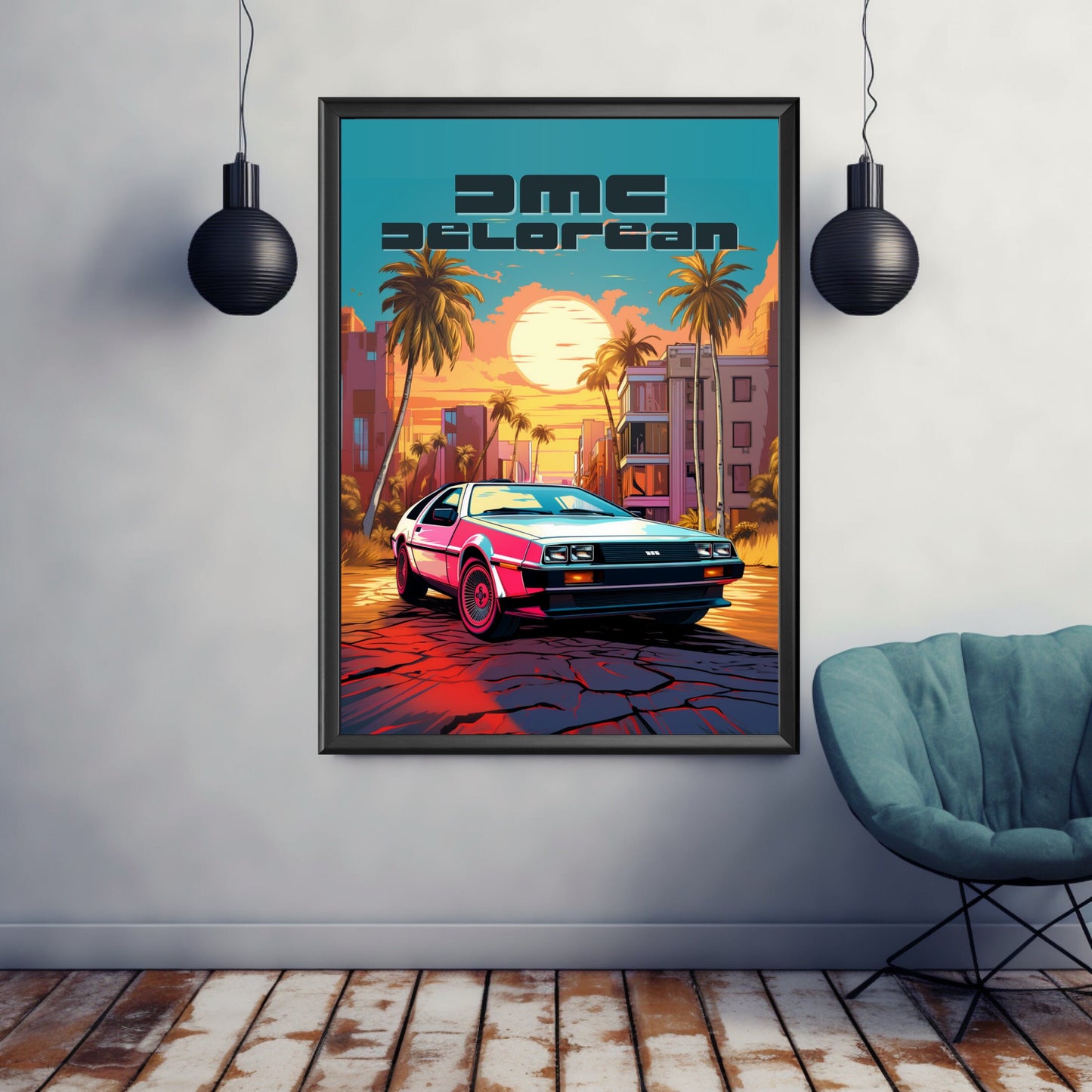 DMC DeLorean Poster