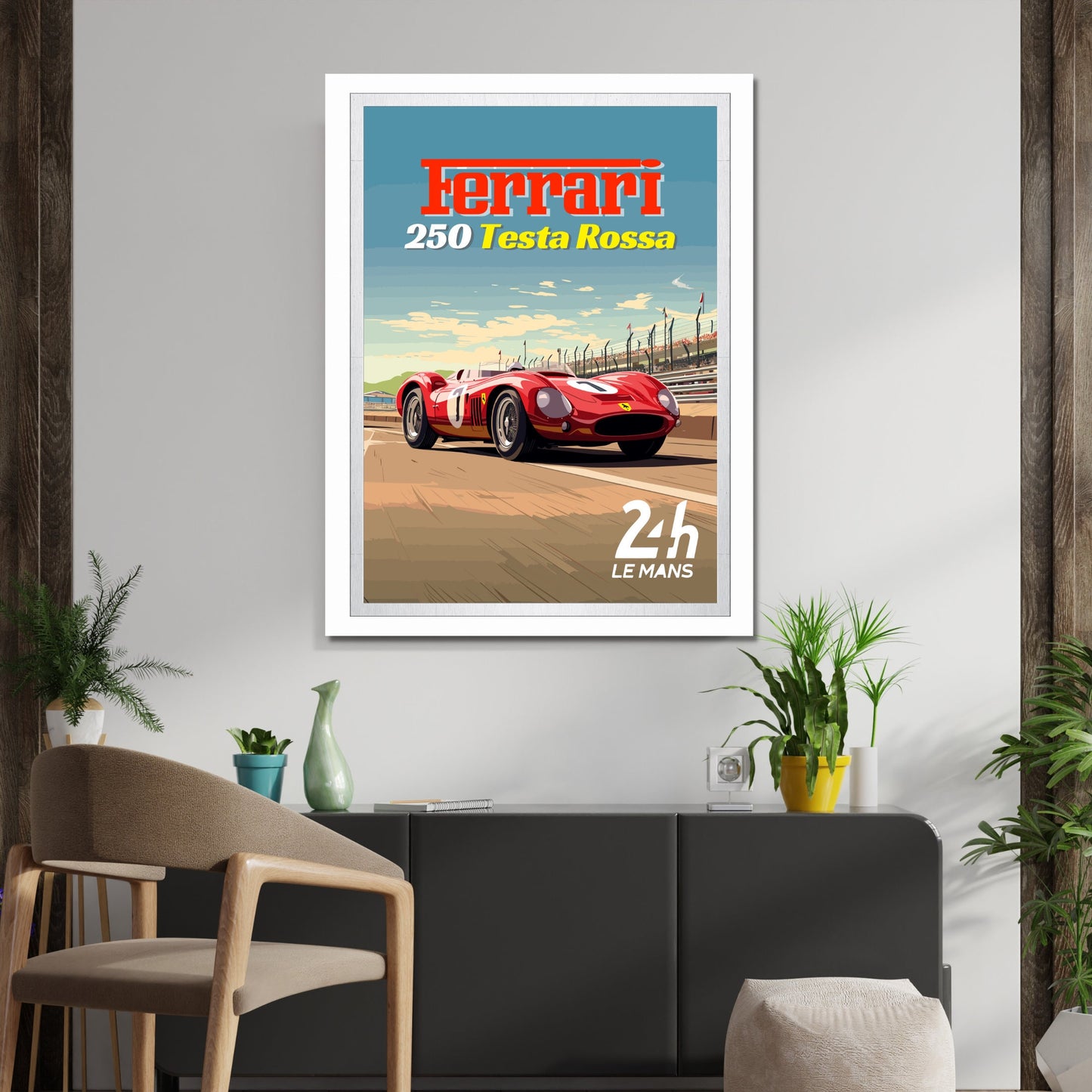 Ferrari 250 Testa Rossa Plus Print