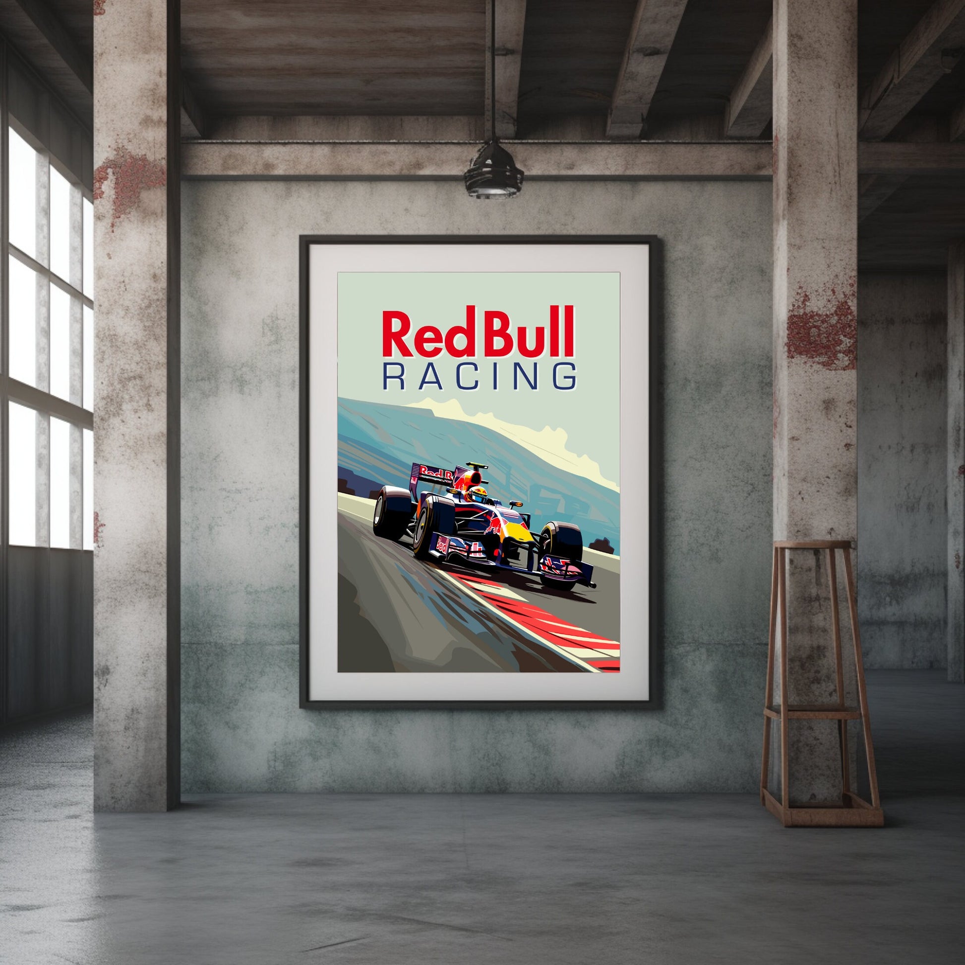 Red Bull RB9 Print - F1 Artwork