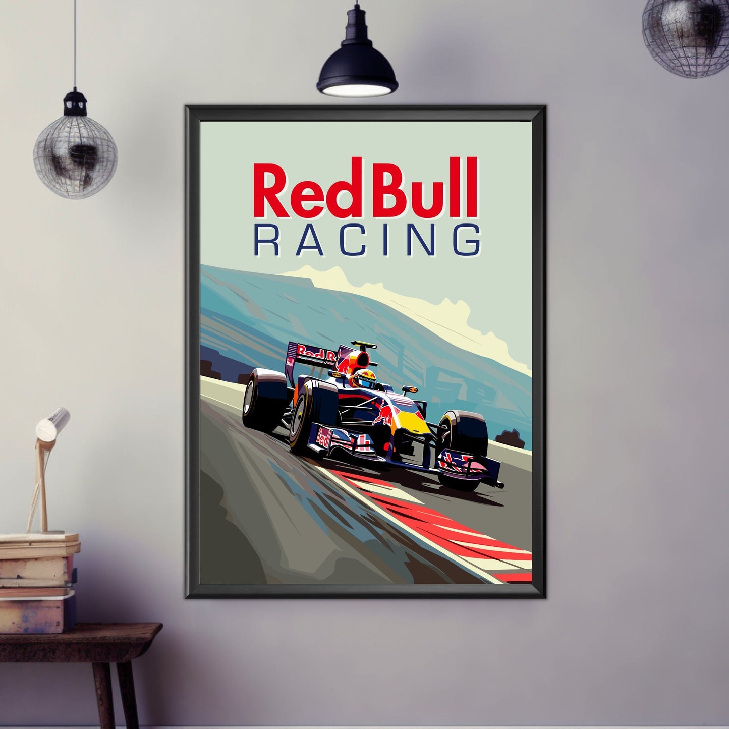 Red Bull RB9 Print - F1 Artwork