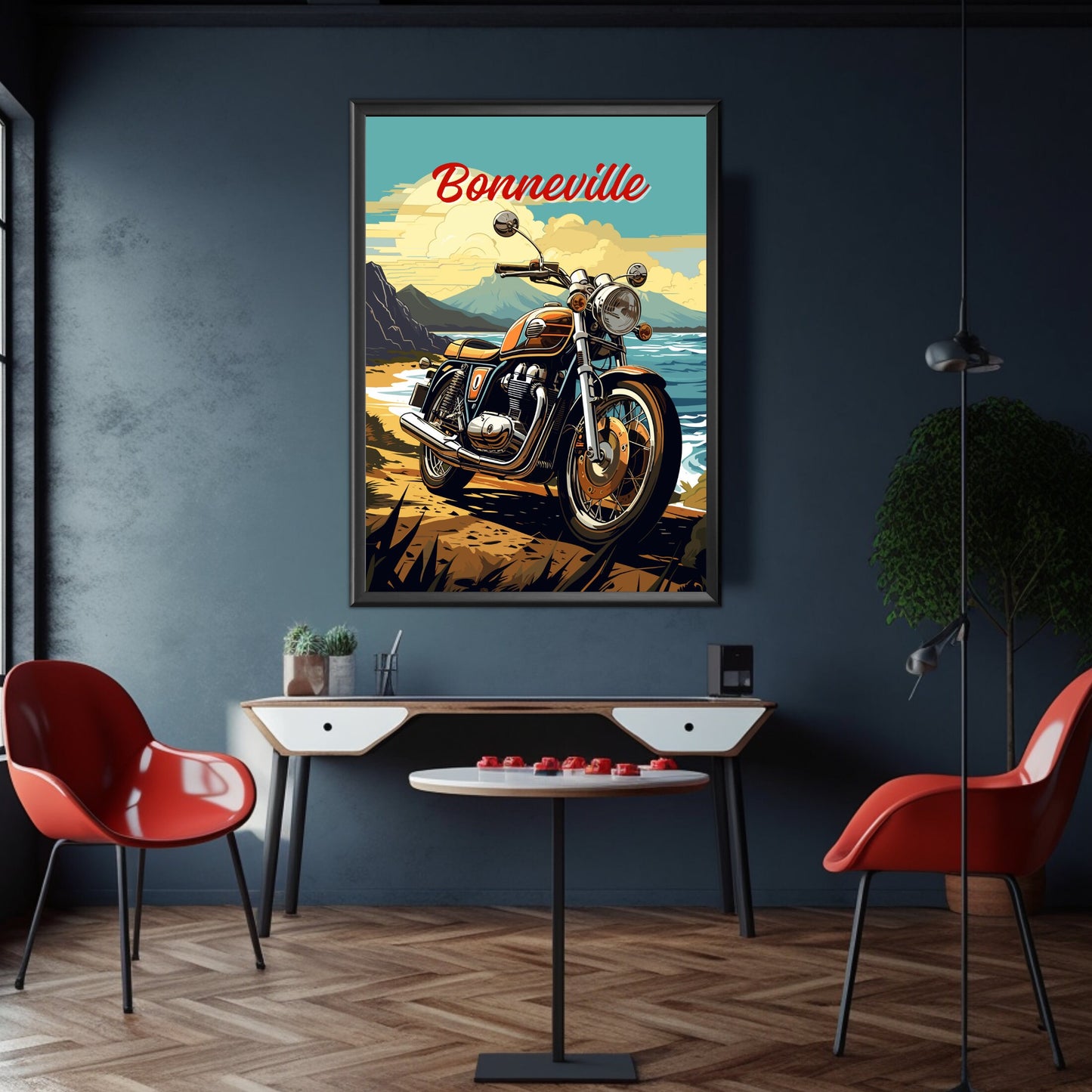 Triumph Bonneville Poster