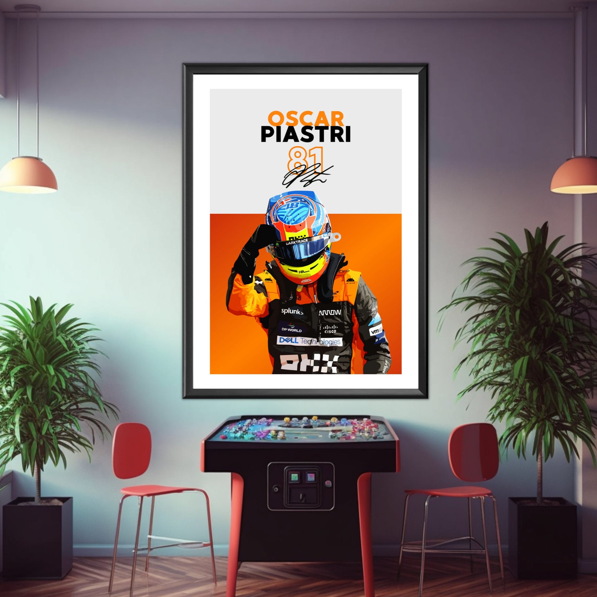 Oscar Piastri Print, F1