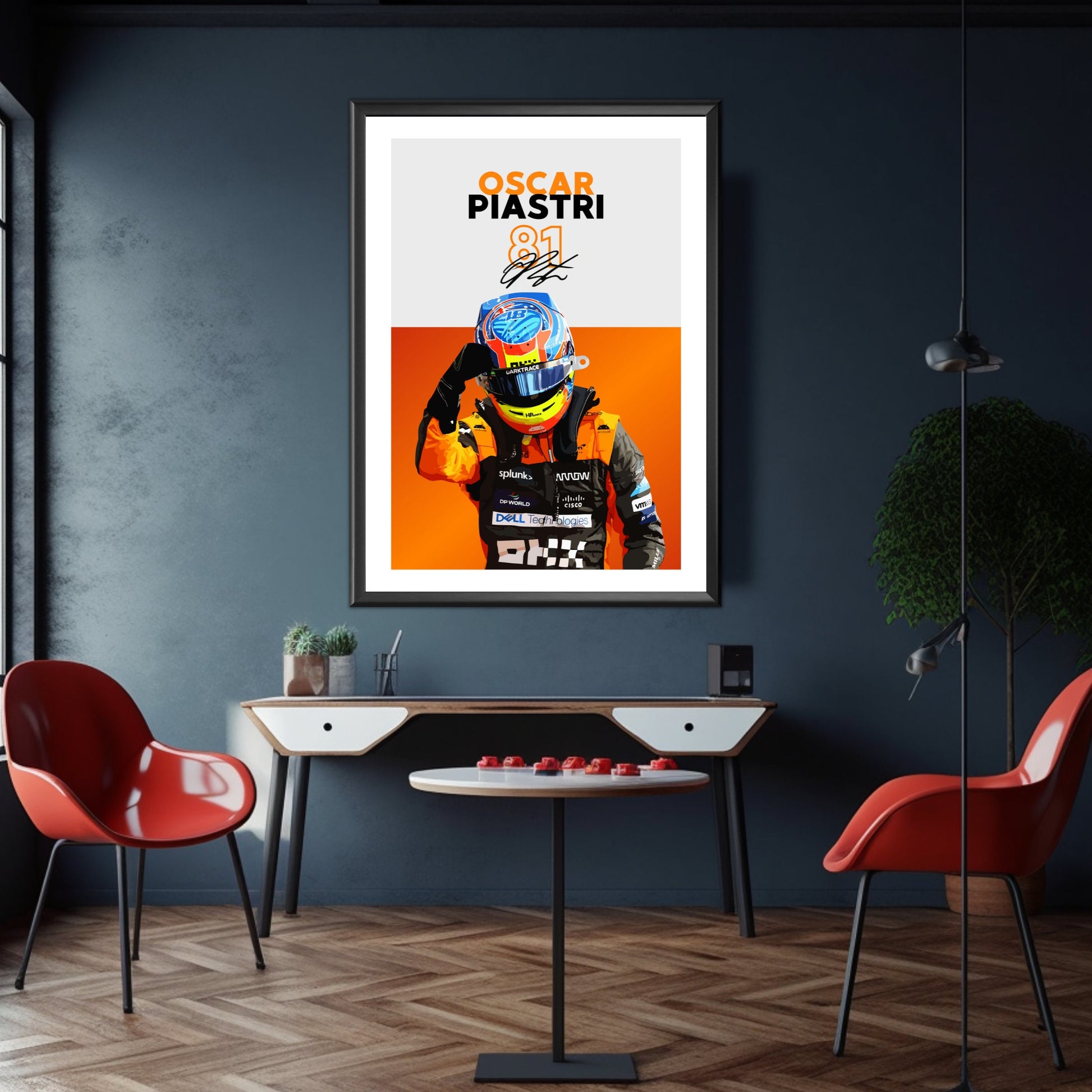 Oscar Piastri Print, F1