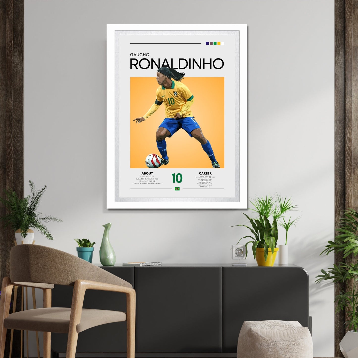 Ronaldinho poster