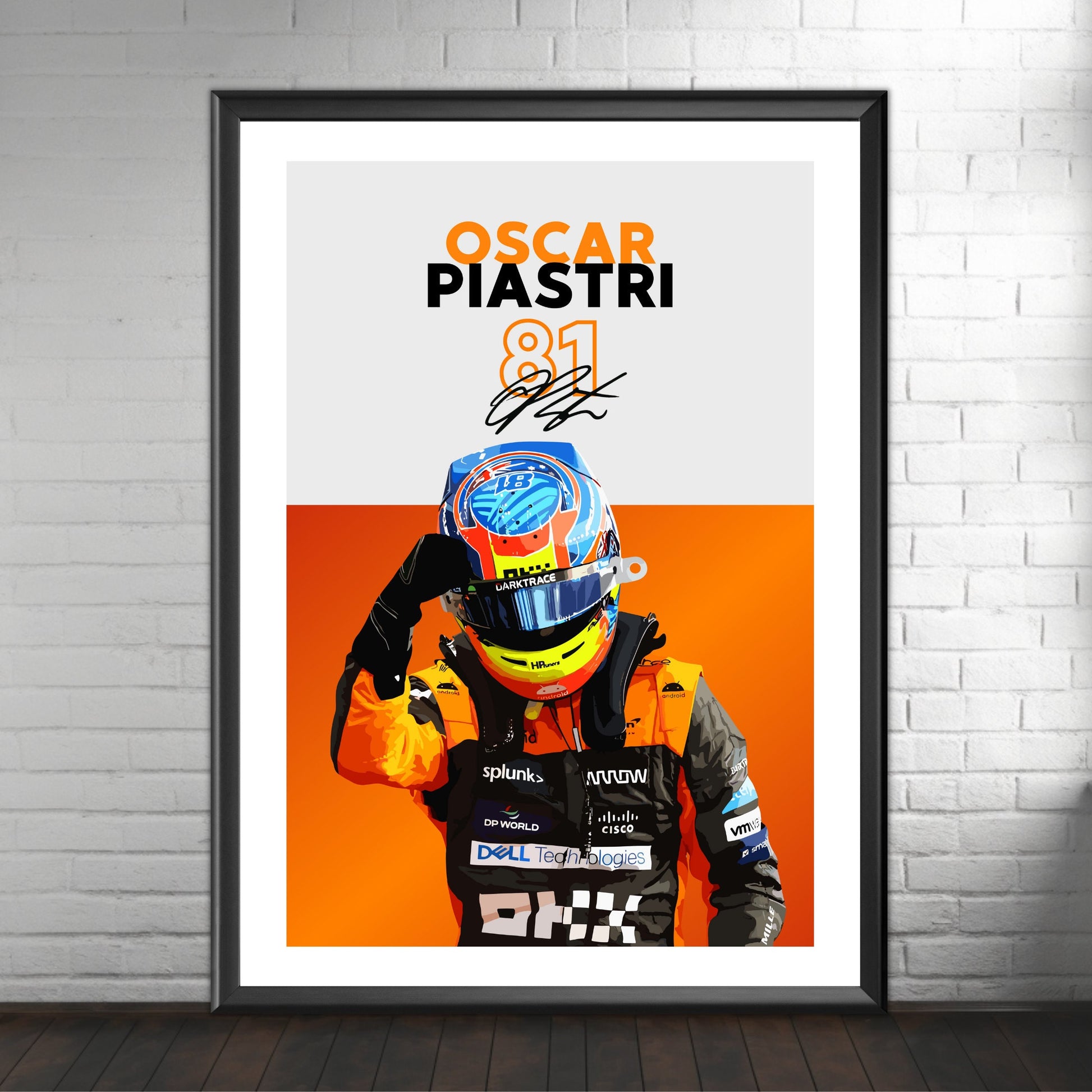 Oscar Piastri Print, F1