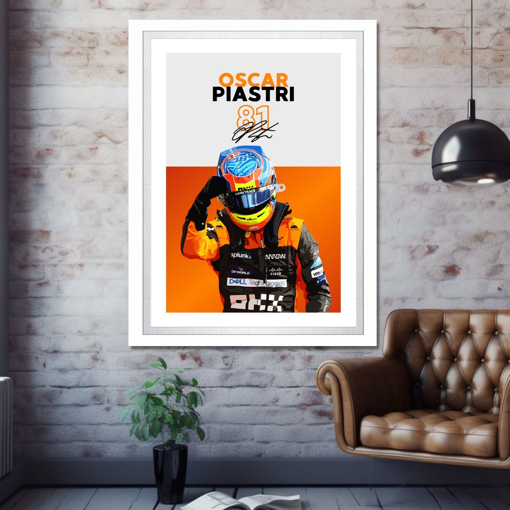 Oscar Piastri Print, F1