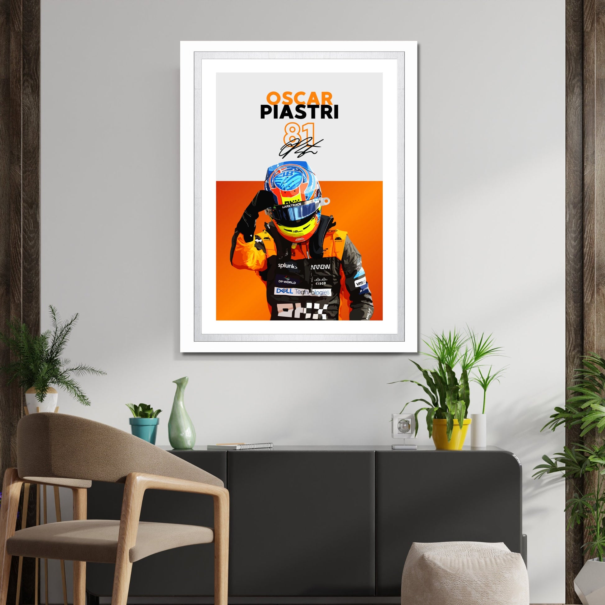 Oscar Piastri Print, F1