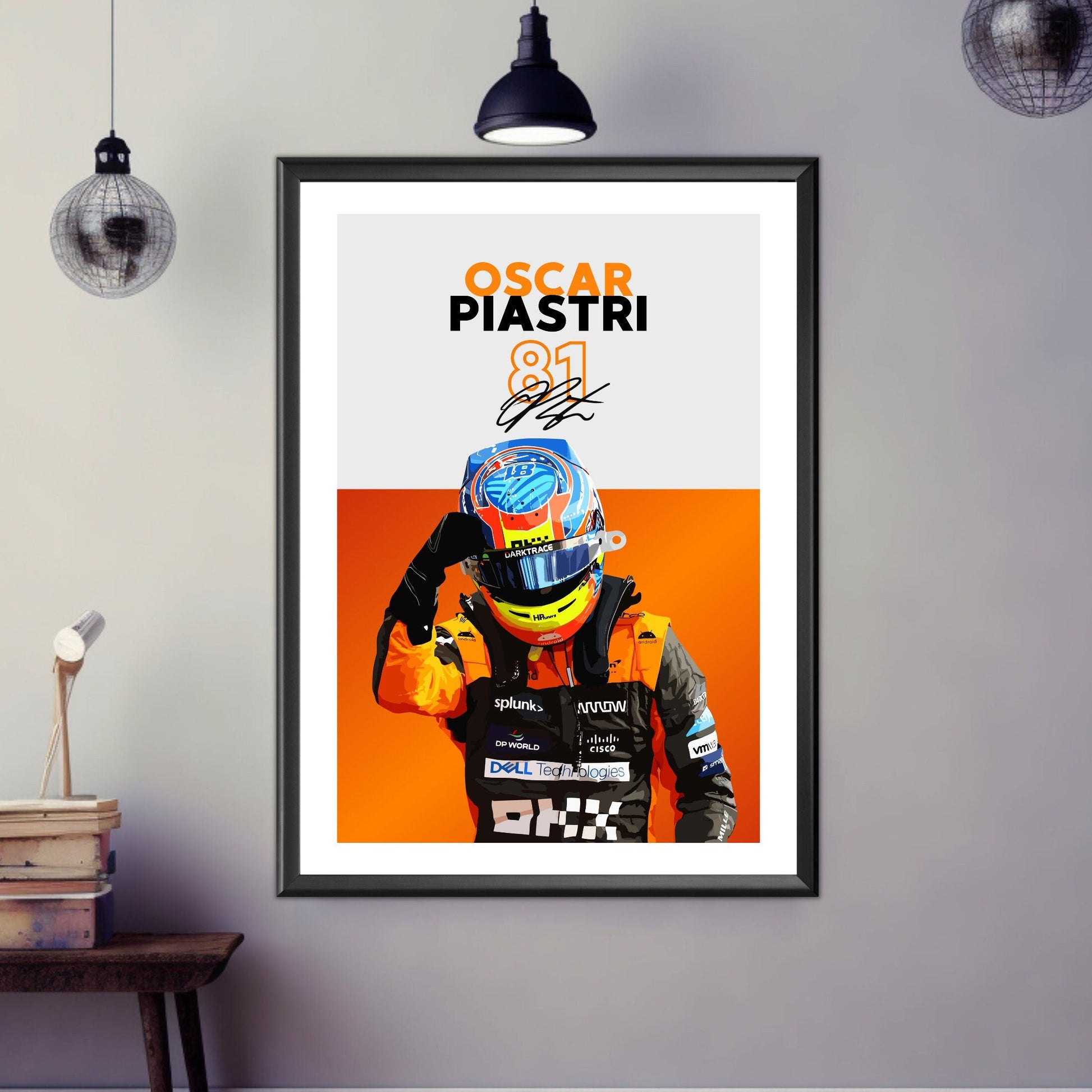Oscar Piastri Print, F1