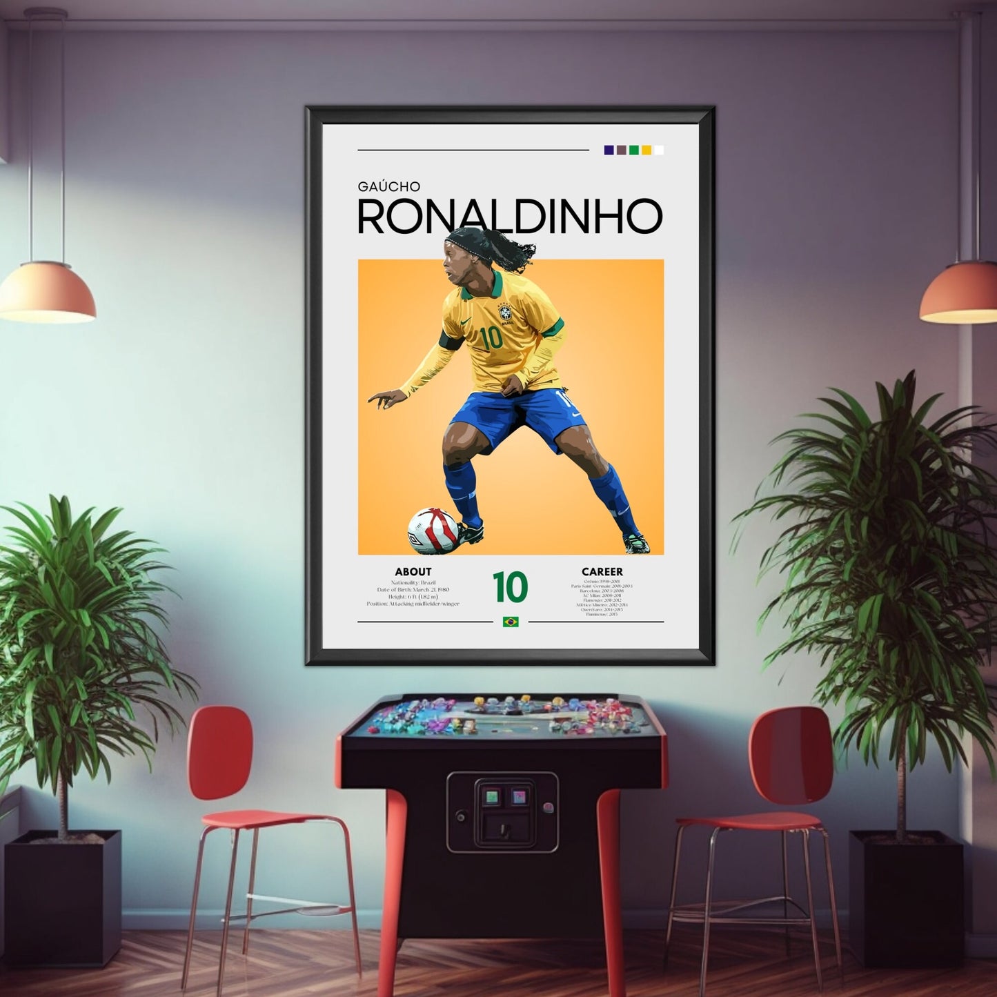 Ronaldinho poster