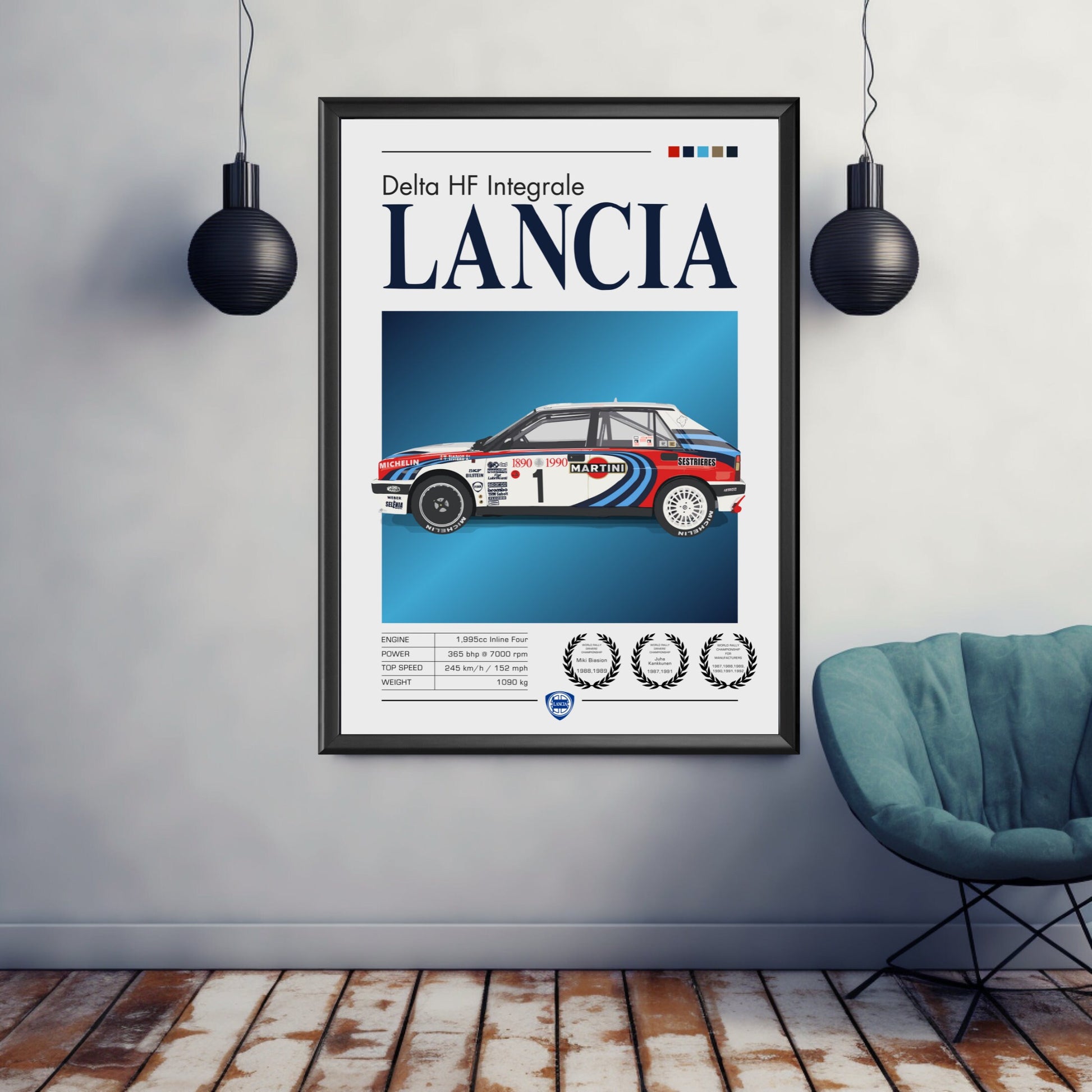 Lancia Delta Integrale Print