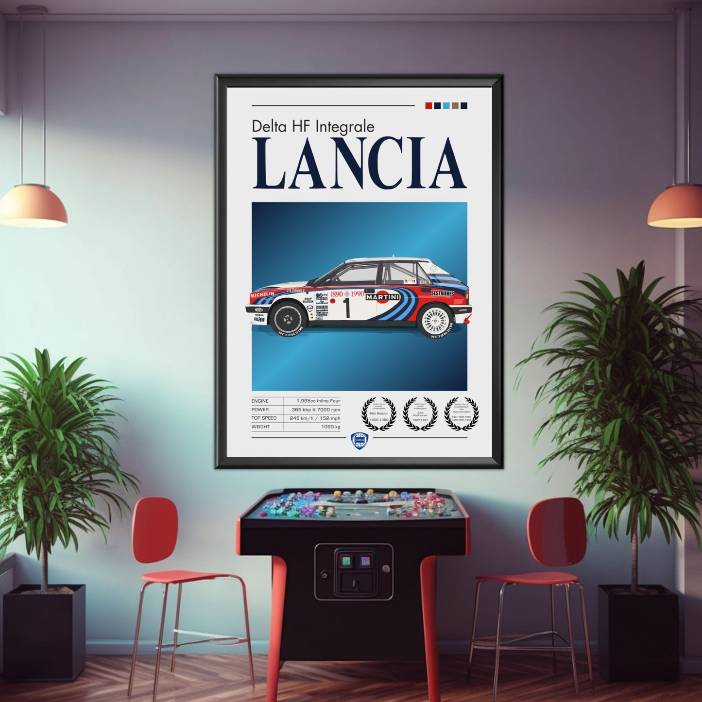 Lancia Delta Integrale Print