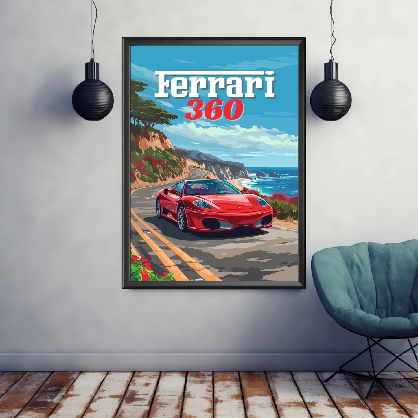 Ferrari 360 Print