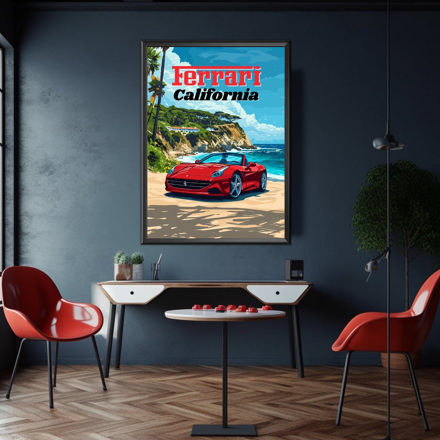 Ferrari California Poster