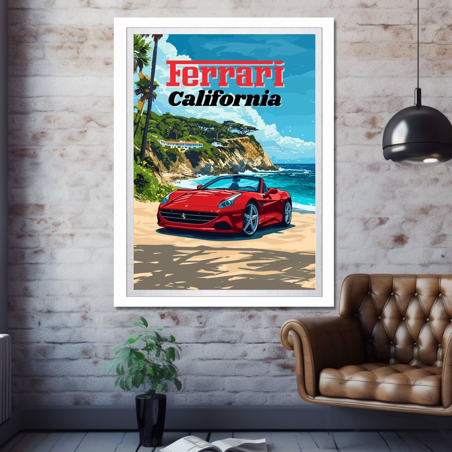 Ferrari California Poster
