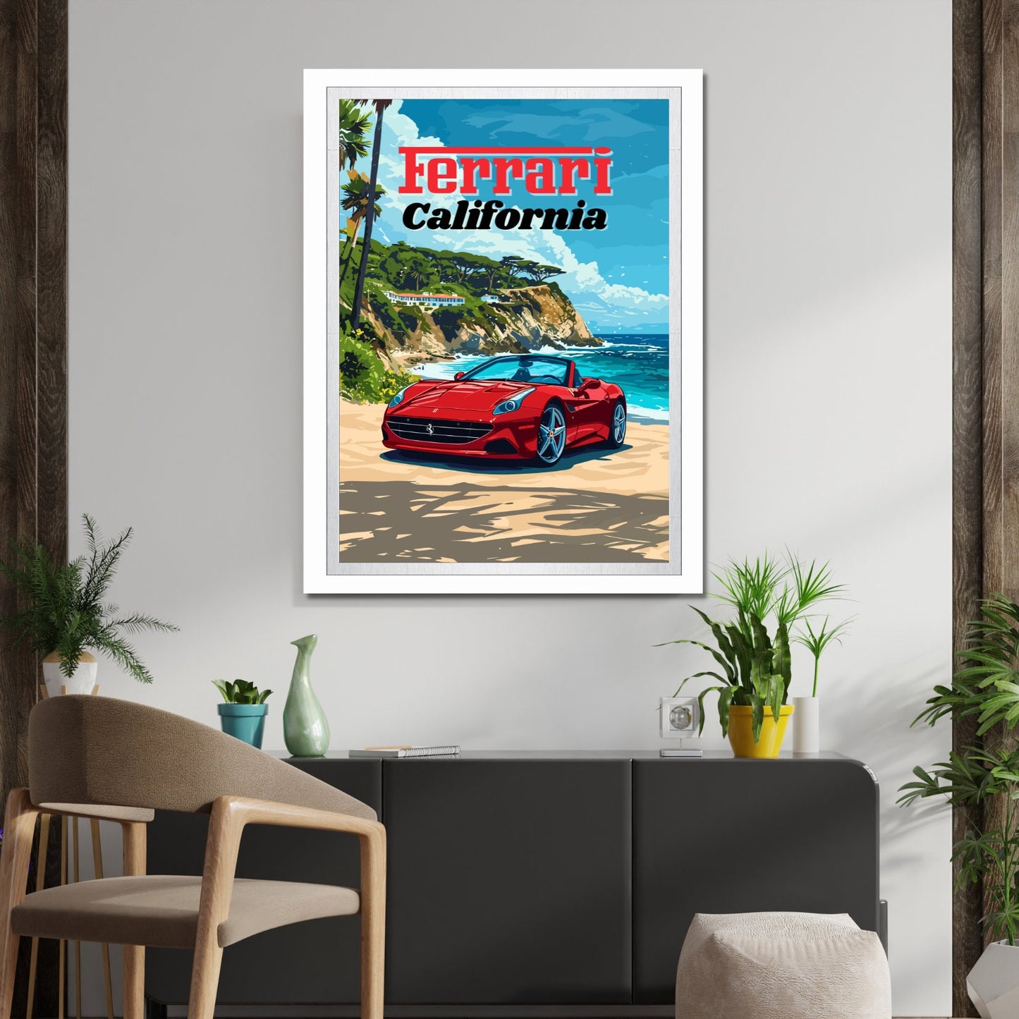 Ferrari California Poster