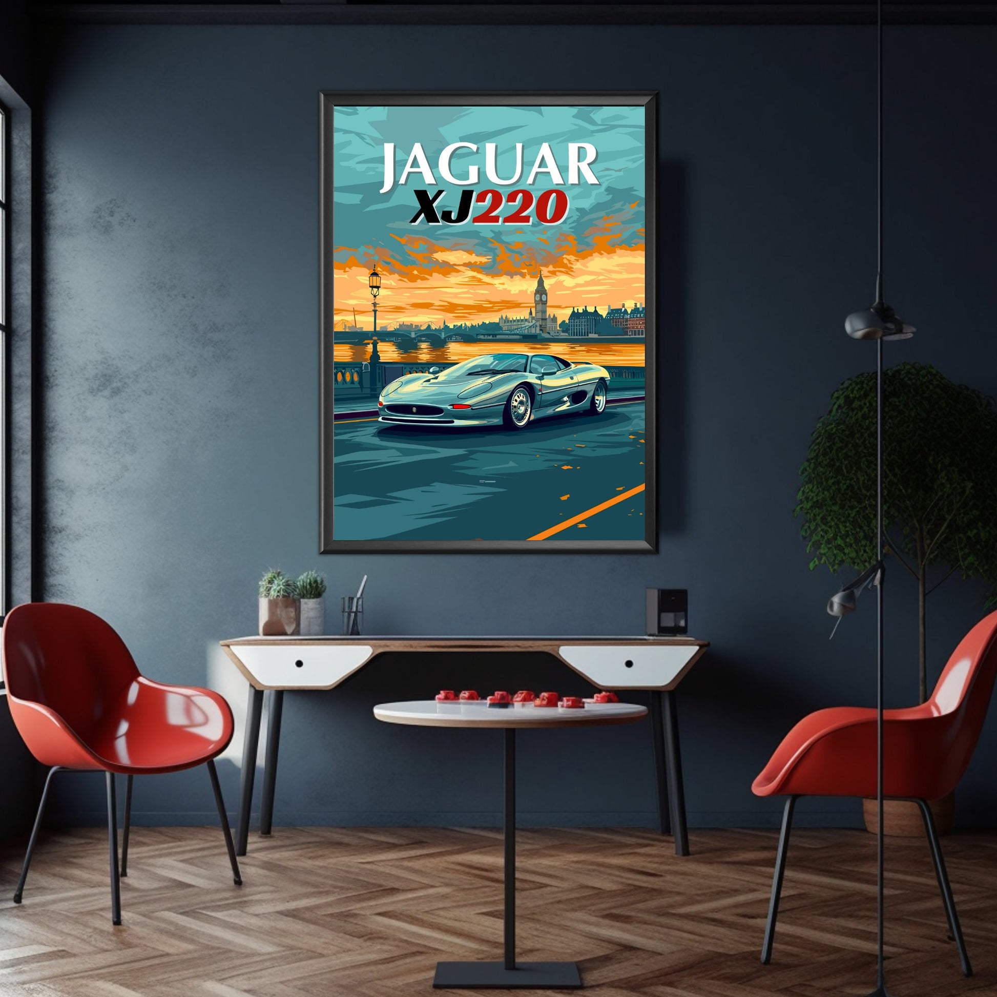 Jaguar XJ-220 Print