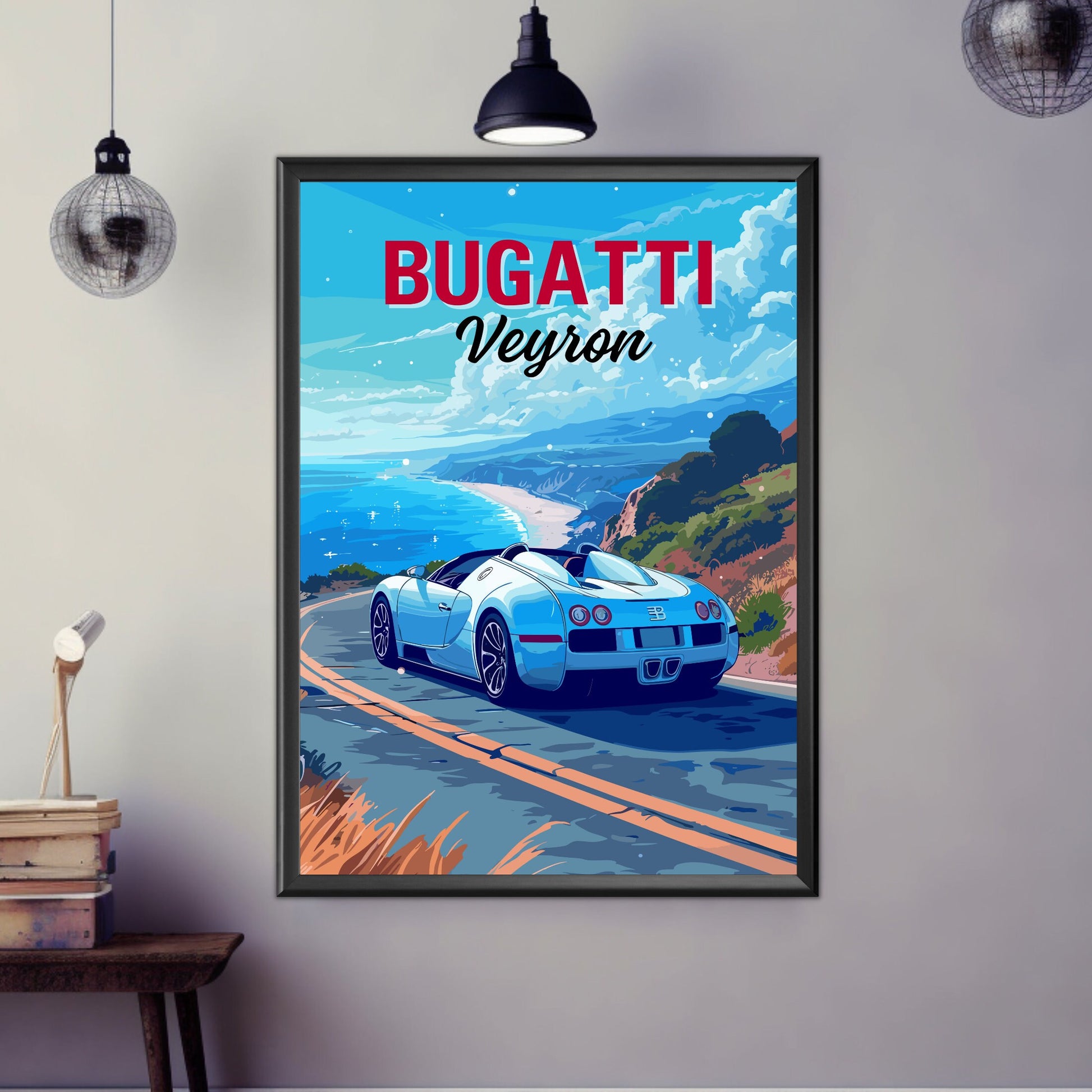 2000s Bugatti Veyron Poster