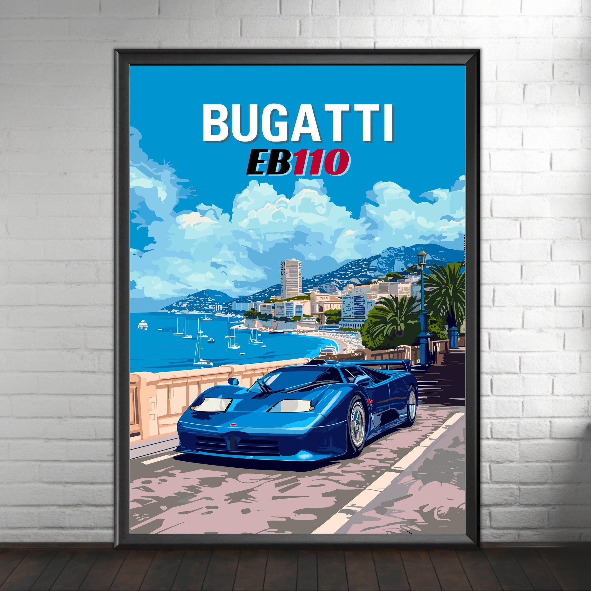1990s Bugatti EB110 Print