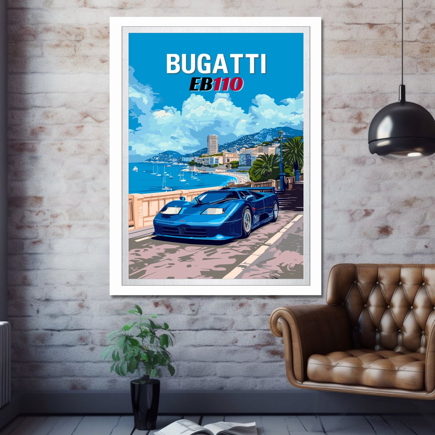 1990s Bugatti EB110 Print